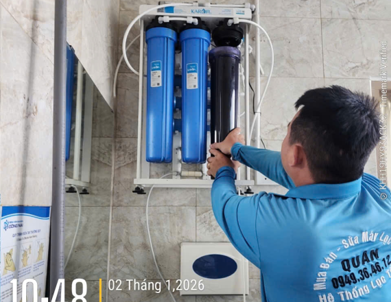 Hệ thống lọc tổng Biên Hòa- Đơn vị lọc nước uy tín Quân Newlife