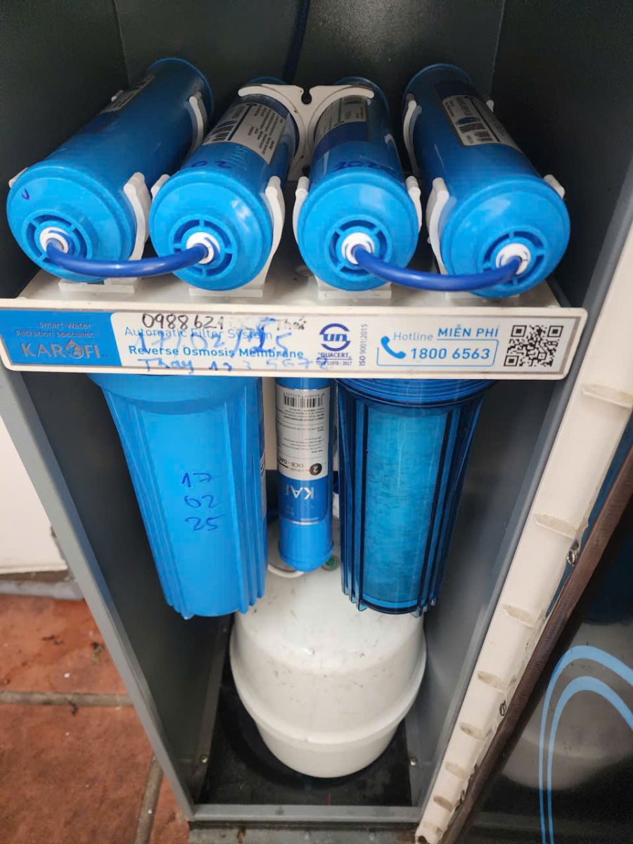 Thay lõi lọc nước ION kiềm Đồng Nai